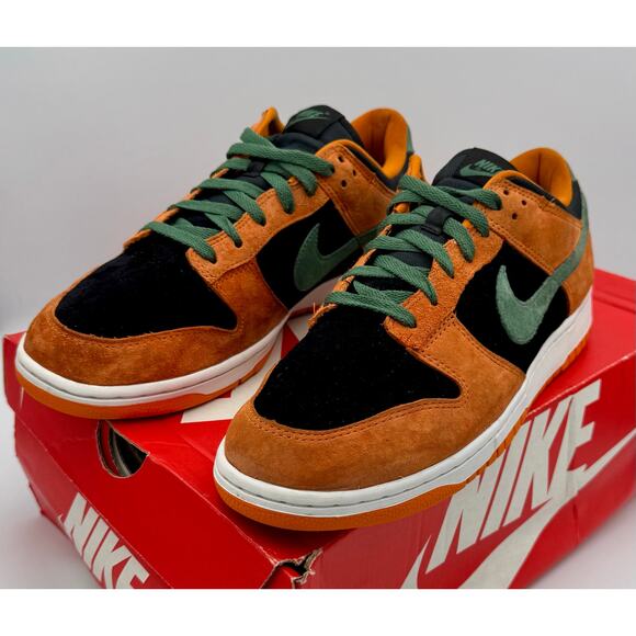 Nike Dunk Low SP Ceramic Ugly Duckling Sz 11 Orange Black DA1469-001 # 365 - Picture 1 of 8